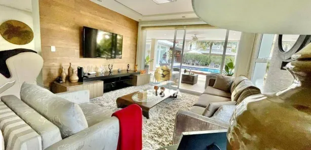 Casa de Condomínio com 5 Quartos à venda, 600m² no Enseada, Guarujá
