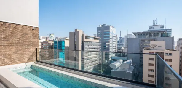 Step Up Paraíso - Mobiliado e Decorado | 26m² no Paraíso, São Paulo