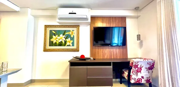 Apartamento com 1 Quarto para venda ou aluguel, 42m² no Setor Oeste, Goiânia