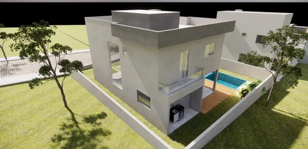 Casa de Condomínio com 4 Quartos à venda, 180m² no Caixa D'Água, Lauro de Freitas
