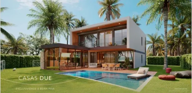 Casa de Condomínio com 6 Quartos à venda, 650m² no Maracaipe, Ipojuca