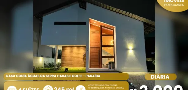 Casa com 4 Quartos para alugar, 245m² no Bananeiras, Bananeiras