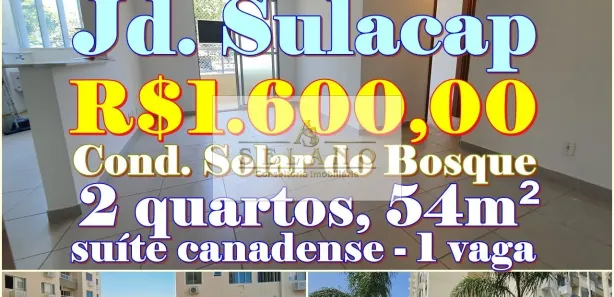 Apartamento com 2 Quartos para alugar, 54m² no Jardim Sulacap, Rio de Janeiro