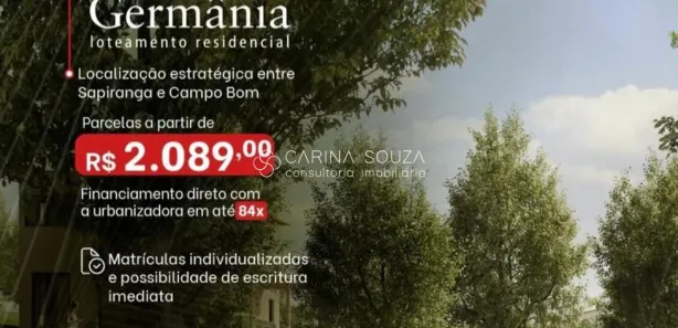 Lote/Terreno à venda, 330m² no COHAB Sul, Campo Bom