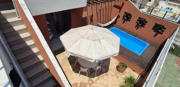 Cobertura com 3 Quartos à venda, 191m² no Jardim Las Palmas, Guarujá