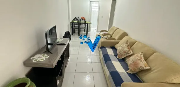 Apartamento com 2 Quartos à venda, 65m² no Vila Alzira, Guarujá