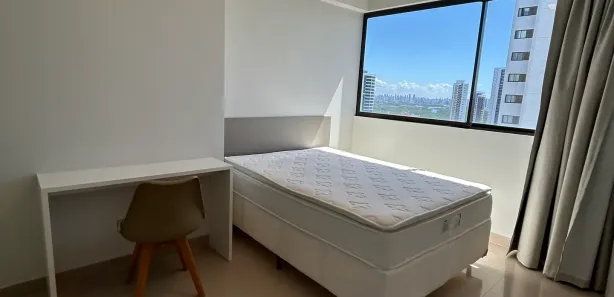 Flat com 1 Quarto para alugar, 38m² no Boa Viagem, Recife