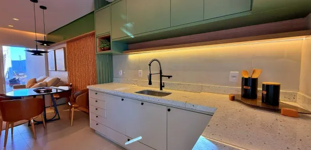 Casa de Condomínio com 3 Quartos à venda, 129m² no Plano Diretor Sul, Palmas
