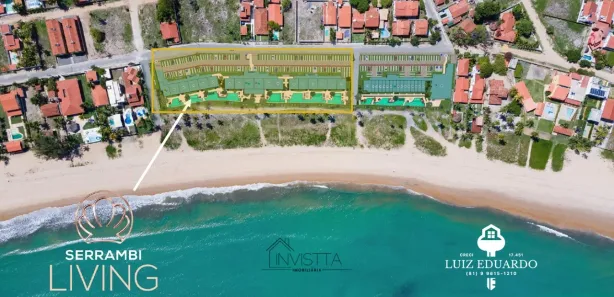 Apartamento com 1 Quarto à venda, 31m² no Serrambi, Ipojuca