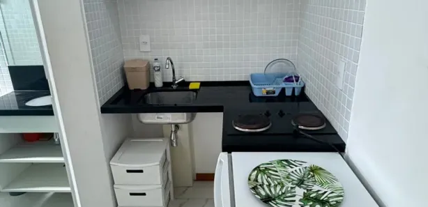 Apartamento com 1 Quarto para alugar, 16m² no Costa Azul, Salvador