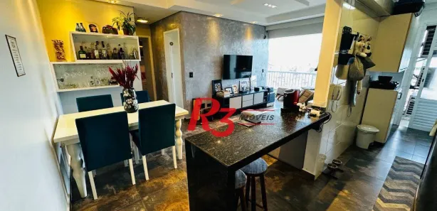 Apartamento com 2 Quartos à venda, 69m² no Encruzilhada, Santos