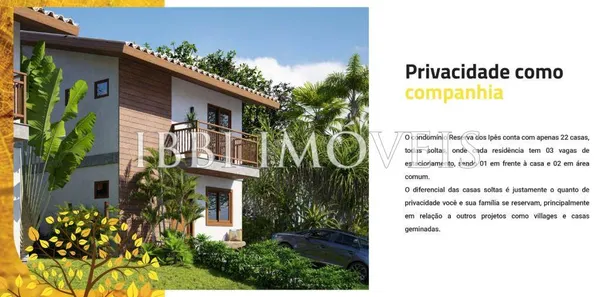 Casa com 3 Quartos à venda, 108m² no Praia do Forte, Mata de São João