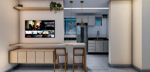 Cobertura com 2 Quartos à venda, 120m² no Caiçara-Adelaide, Belo Horizonte