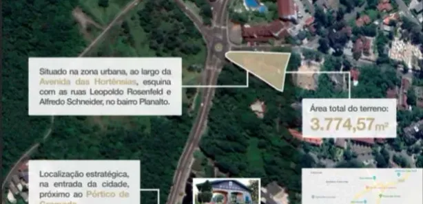 Lote/Terreno à venda, 3775m² no Planalto, Gramado