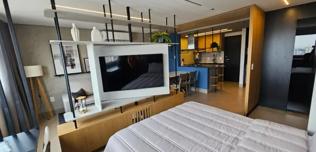 Flat com 1 Quarto para alugar, 42m² no Setor Marista, Goiânia