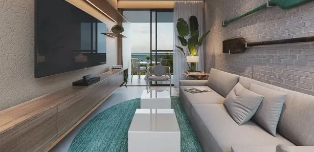 Flat com 1 Quarto à venda, 32m² no Porto de Galinhas, Ipojuca