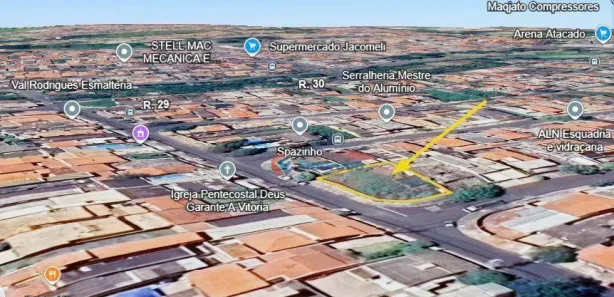 Lote/Terreno para alugar, 361m² no Residencial Parque Pavan, Sumaré