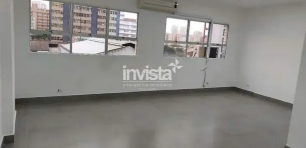 Sala Comercial para alugar, 75m² no Vila Belmiro, Santos