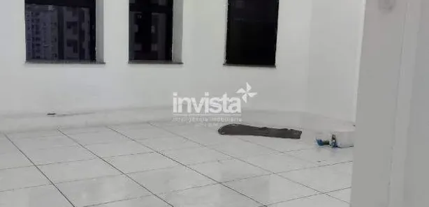 Sala Comercial com 1 Quarto para alugar, 44m² no Embaré, Santos