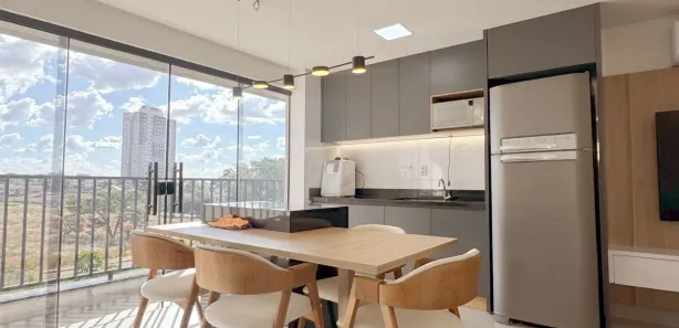 Apartamento com 2 Quartos para alugar, 60m² no Vila Rosa, Goiânia