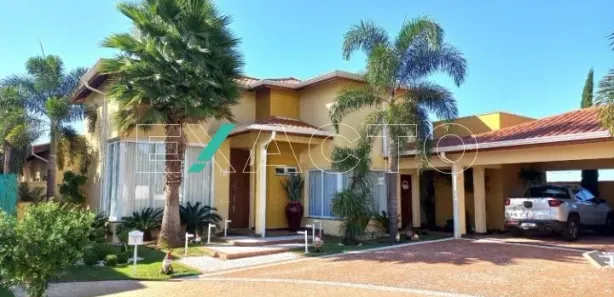 Casa de Condomínio com 3 Quartos para venda ou aluguel, 382m² no Parque da Figueira, Paulínia