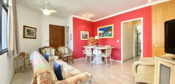Apartamento com 3 Quartos à venda, 116m² no Vila Alzira, Guarujá