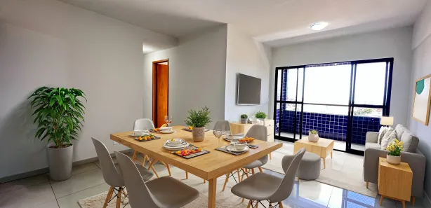 Apartamento com 3 Quartos à venda, 96m² no Rocas, Natal