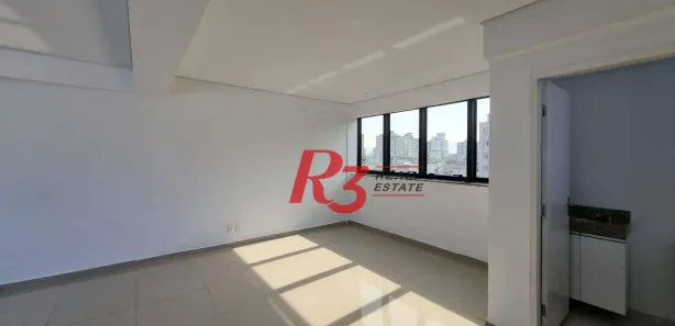 Sala Comercial para alugar, 52m² no Aparecida, Santos