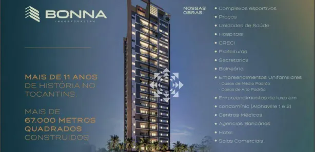 Apartamento com 2 Quartos à venda, 78m² no Plano Diretor Sul, Palmas