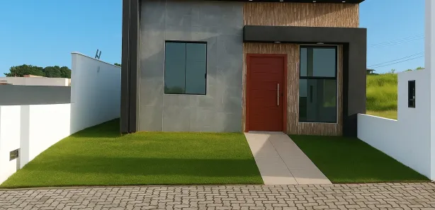 Casa de Condomínio com 2 Quartos à venda, 60m² no Lama Preta, Camaçari