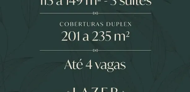 Apartamento com 3 Quartos à venda, 133m² no São Jorge, Manaus