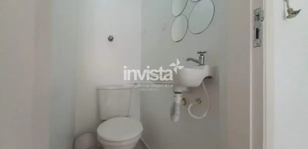 Sala Comercial para alugar, 96m² no Boqueirão, Santos