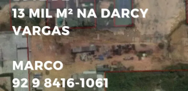 Lote/Terreno para venda ou aluguel, 13000m² no Chapada, Manaus