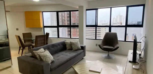 Apartamento com 1 Quarto para alugar, 57m² no Boa Viagem, Recife