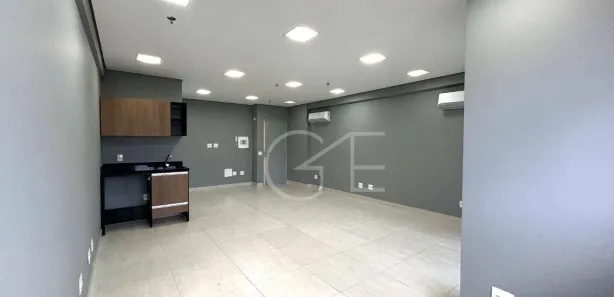 Sala Comercial para alugar, 42m² no Centro, Santos