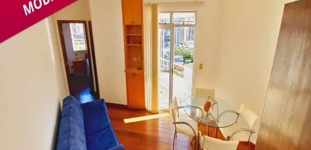 Apartamento com 1 Quarto para alugar, 39m² no Savassi, Belo Horizonte