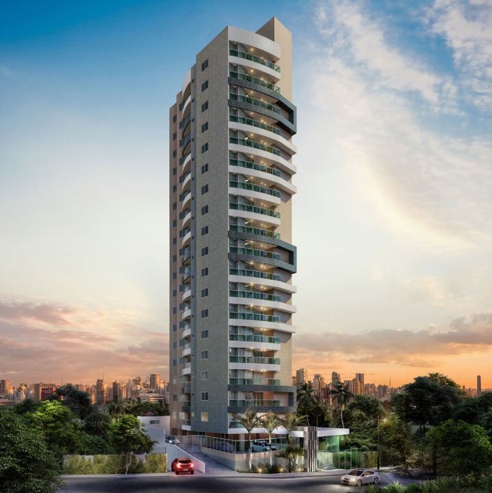 Apartamento na Alameda dos Sombreiros, 1043, Caminho Das Árvores em