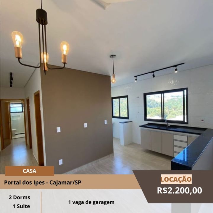 Casa na Avenida das Palmeiras, 100, Polvilho em Cajamar, por R$ 2.200