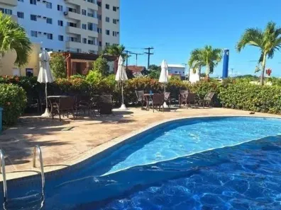 Apartamento com 3 Quartos para alugar, 84m² no Centro, Lauro de Freitas
