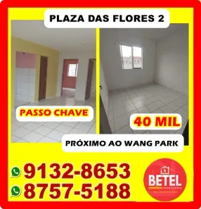 Apartamento com 2 Quartos à venda, 43m² no Pindaí, Paço do Lumiar
