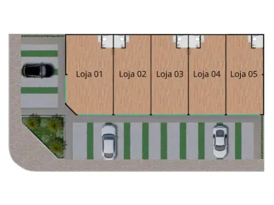Ponto Comercial para alugar, 64m² no Vila Rosa, Goiânia