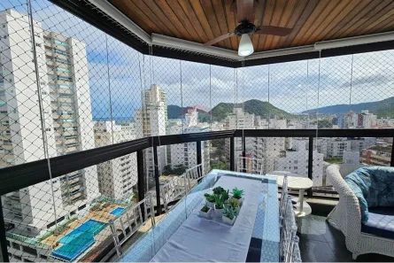 Apartamento com 3 Quartos à venda, 114m² no Vila Alzira, Guarujá