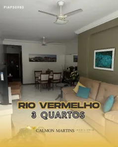 Apartamento com 3 Quartos à venda, 90m² no Rio Vermelho, Salvador