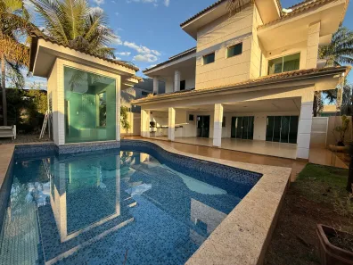 Casa de Condomínio com 4 Quartos para alugar, 390m² no Residencial Granville, Goiânia