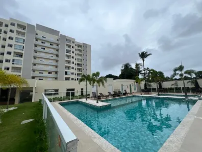 Apartamento com 2 Quartos para venda ou aluguel, 87m² no Buraquinho, Lauro de Freitas