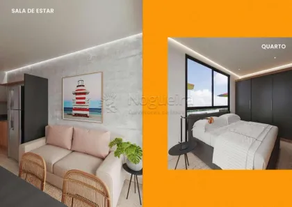 Flat com 1 Quarto à venda, 24m² no Porto de Galinhas, Ipojuca
