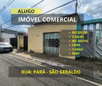 Imóvel Comercial com 2 Quartos para alugar, 90m² no São Geraldo, Manaus