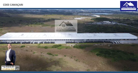 Galpão/Depósito/Armazém para alugar, 1200m² no Pólo Industrial de Camaçari, Camaçari
