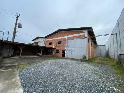 Galpão/Depósito/Armazém para alugar, 1200m² no Guabiruba Sul, Guabiruba