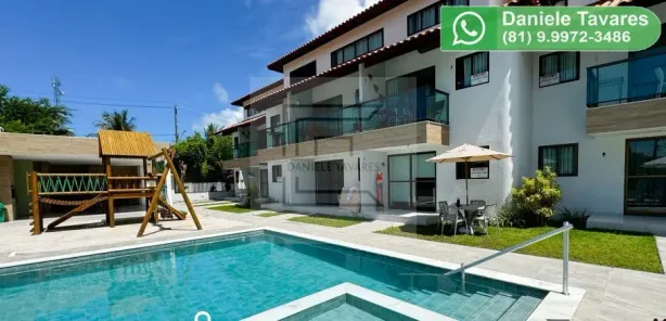 Apartamento com 2 Quartos à venda, 50m² no Porto de Galinhas, Ipojuca